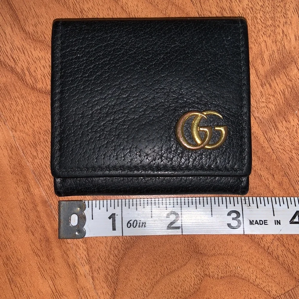 Authentic Gucci Marmont Leather Coinpurse - Picture 3 of 9